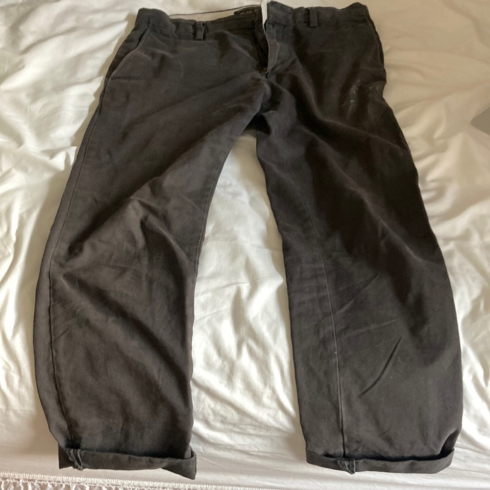 Grey banana republic pants